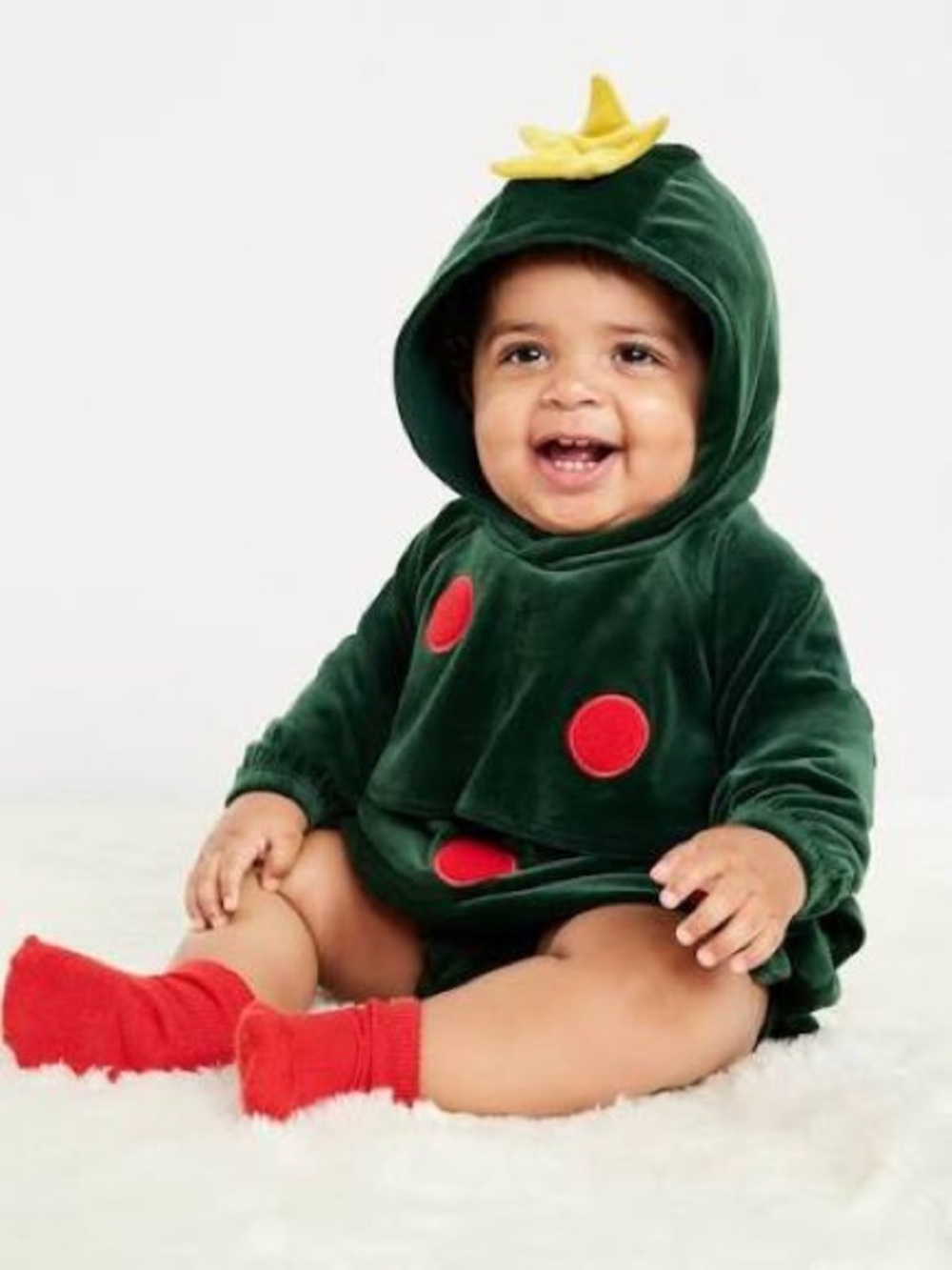 Baby Christmas Tree Costume/Hoodie